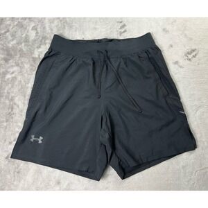 Under Armour Launch Elite 2-in-1 7'' Shorts Black Mens M Lined 1376831-044